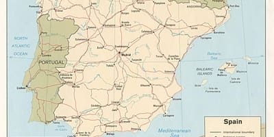 Madrid trên bản đồ