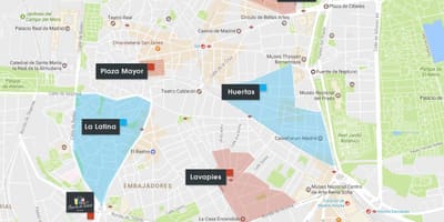 Bản đồ của chueca