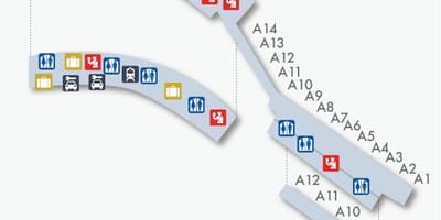 Barcelona thiết bị đầu cuối bản đồ