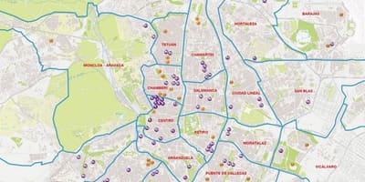 Andromeda salamanca Madrid bản đồ