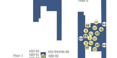 Frankfurt thiết bị đầu cuối 4 bản đồ